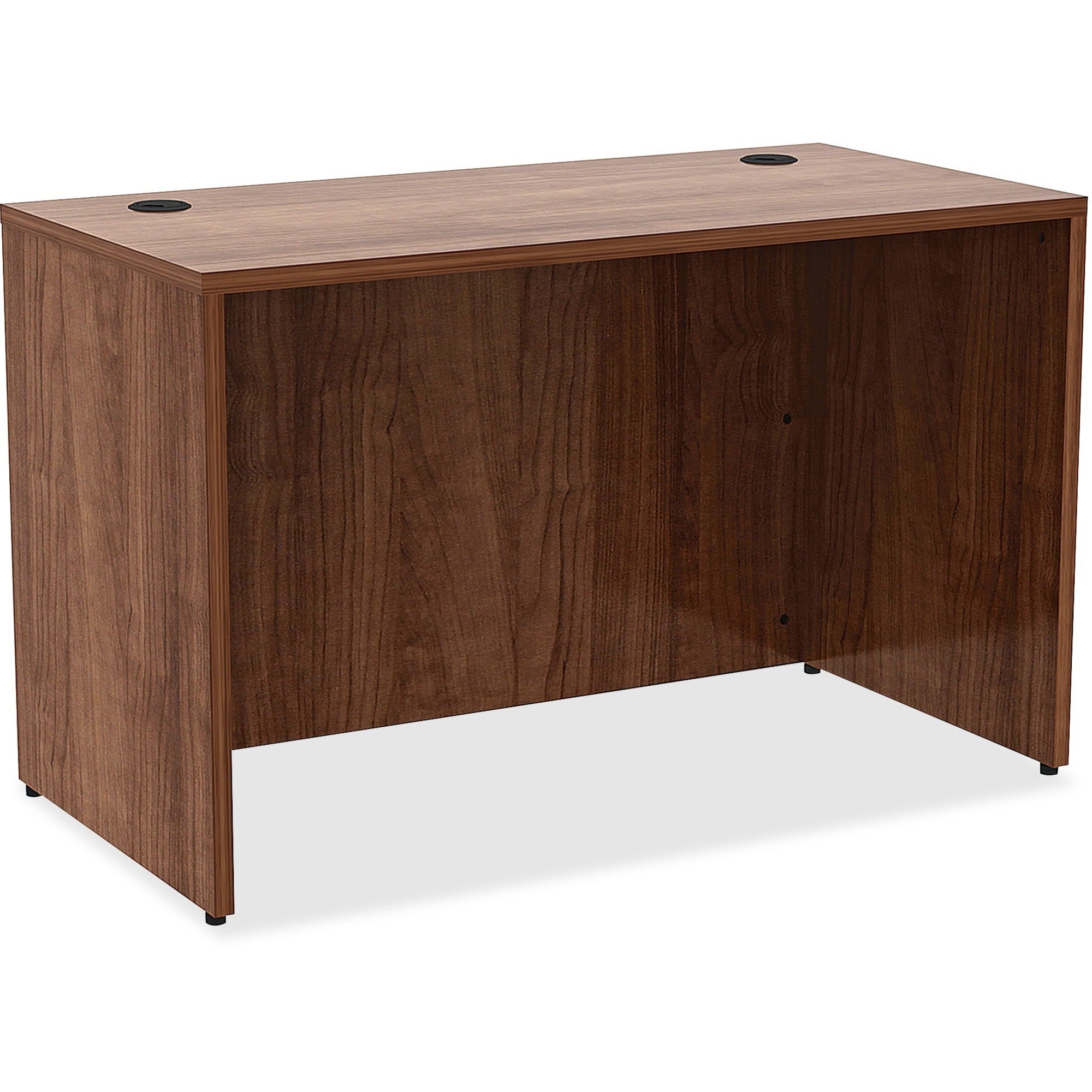 lorell-essentials-series-rectangular-desk-shell-48-x-24295--01-edge-material-metal-finish-walnut-laminate_llr34390 - 1