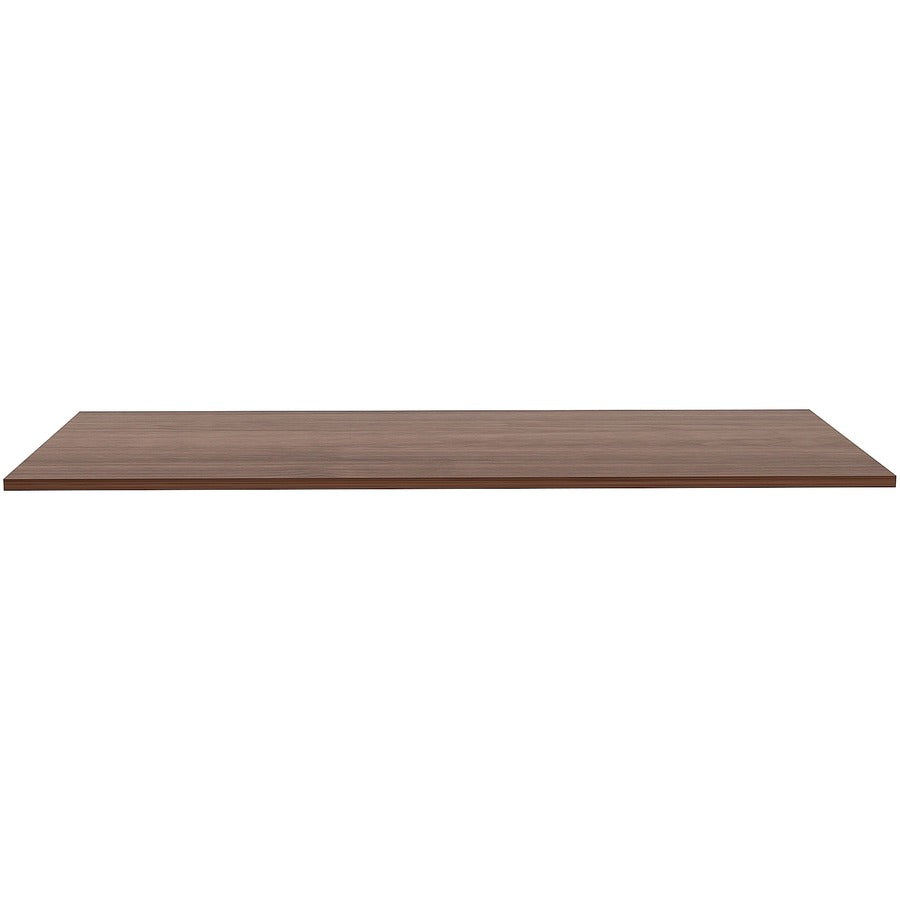 Lorell Relevance Series Tabletop - For - Table TopWalnut Rectangle, Laminated Top - Adjustable Height x 72" Table Top Width x 30" Table Top Depth x 1" Table Top Thickness - Assembly Required - 1 Each
