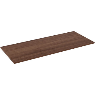 Lorell Relevance Series Tabletop - For - Table TopWalnut Rectangle, Laminated Top - Adjustable Height x 72" Table Top Width x 30" Table Top Depth x 1" Table Top Thickness - Assembly Required - 1 Each
