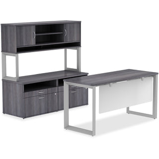 Lorell Training Tabletop - For - Table TopEspresso Rectangle, Laminated Top - Adjustable Height x 72" Table Top Width x 30" Table Top Depth x 1" Table Top Thickness - Assembly Required - 1 Each
