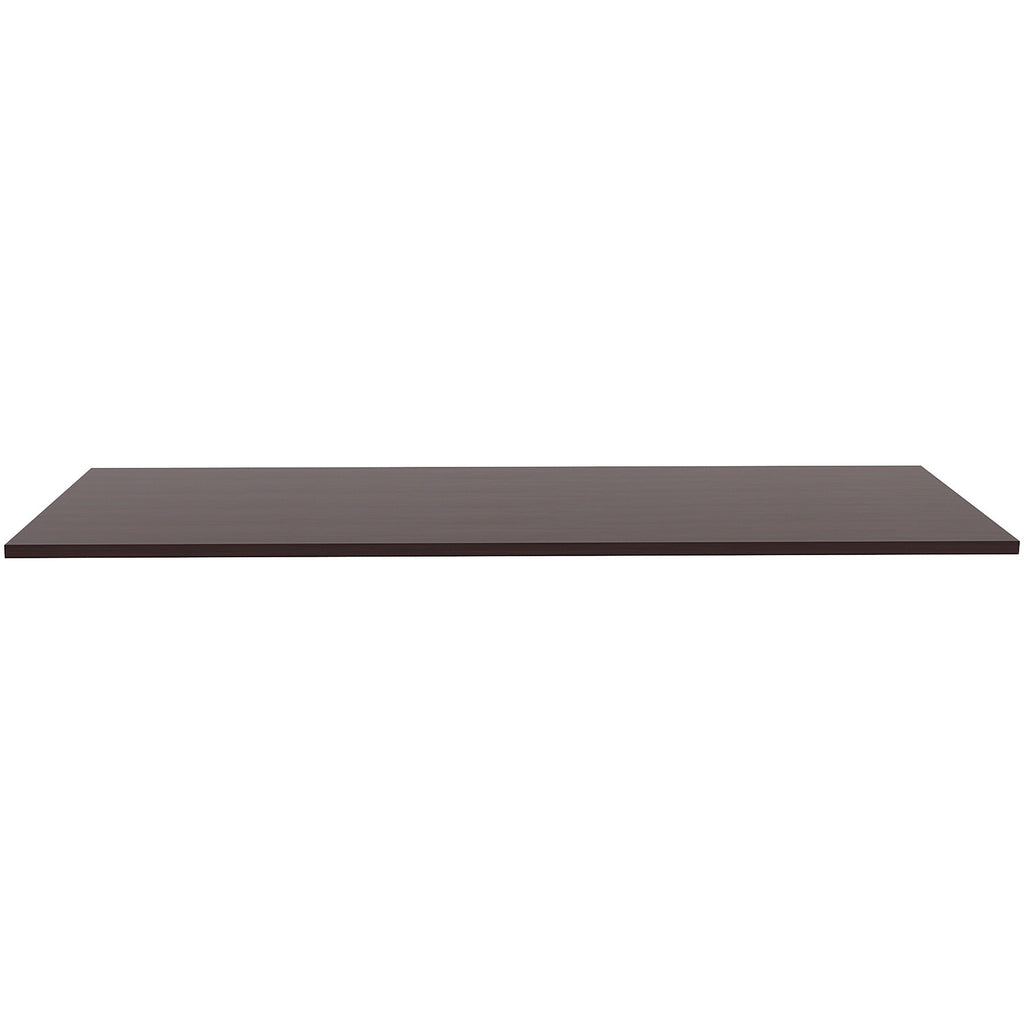 Lorell Training Tabletop - For - Table TopEspresso Rectangle, Laminated Top - Adjustable Height x 72" Table Top Width x 30" Table Top Depth x 1" Table Top Thickness - Assembly Required - 1 Each - 
