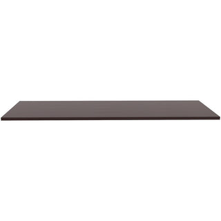 Lorell Training Tabletop - For - Table TopEspresso Rectangle, Laminated Top - Adjustable Height x 72" Table Top Width x 30" Table Top Depth x 1" Table Top Thickness - Assembly Required - 1 Each