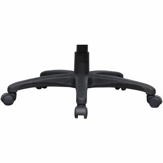 Lorell Executive High-Back Office Chair - Black Bonded Leather Seat - Black Bonded Leather Back - High Back - 1 Each