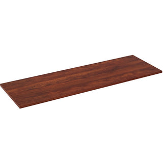 Lorell Training Tabletop - For - Table TopCherry Rectangle, Laminated Top - Adjustable Height x 72" Table Top Width x 24" Table Top Depth x 1" Table Top Thickness - Assembly Required - 1 Each