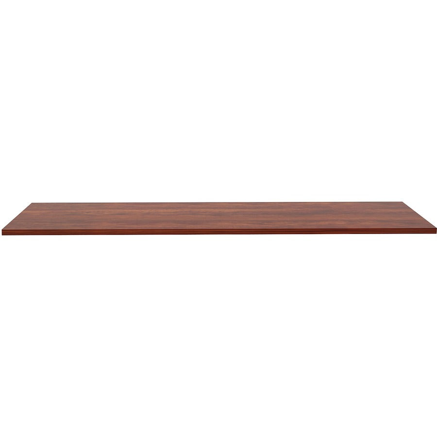 Lorell Training Tabletop - For - Table TopCherry Rectangle, Laminated Top - Adjustable Height x 72" Table Top Width x 24" Table Top Depth x 1" Table Top Thickness - Assembly Required - 1 Each