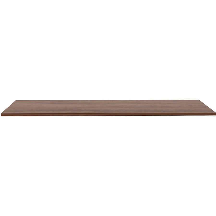 Lorell Relevance Series Tabletop - For - Table TopWalnut Rectangle, Laminated Top - Adjustable Height x 24" Table Top Width x 72" Table Top Depth x 1" Table Top Thickness - Assembly Required - 1 Each
