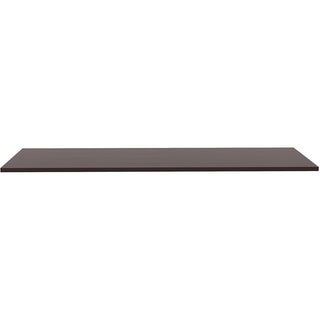 Lorell Training Tabletop - For - Table TopEspresso Rectangle, Laminated Top - Adjustable Height x 72" Table Top Width x 24" Table Top Depth x 1" Table Top Thickness - Assembly Required - 1 Each