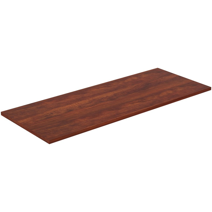 Lorell Training Tabletop - For - Table TopCherry Rectangle, Laminated Top - Adjustable Height x 60" Table Top Width x 24" Table Top Depth x 1" Table Top Thickness - Assembly Required - 1 Each