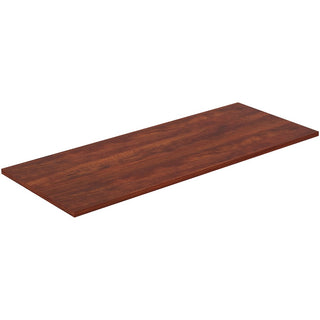 Lorell Training Tabletop - For - Table TopCherry Rectangle, Laminated Top - Adjustable Height x 60" Table Top Width x 24" Table Top Depth x 1" Table Top Thickness - Assembly Required - 1 Each