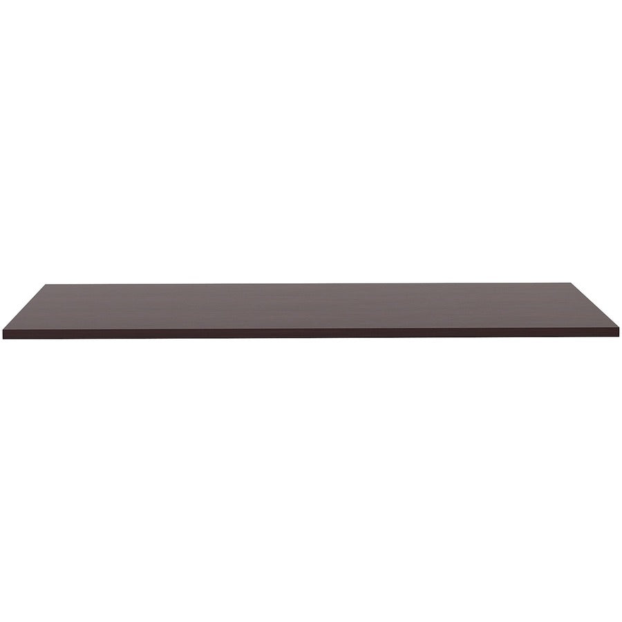 Lorell Training Tabletop - For - Table TopEspresso Rectangle, Laminated Top - 60" Table Top Length x 24" Table Top Width x 1" Table Top Thickness - Assembly Required - 1 Each