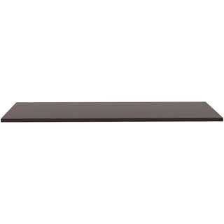 Lorell Training Tabletop - For - Table TopEspresso Rectangle, Laminated Top - 60" Table Top Length x 24" Table Top Width x 1" Table Top Thickness - Assembly Required - 1 Each