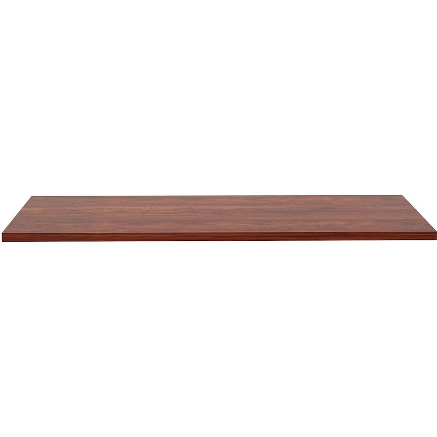 Lorell Training Tabletop - For - Table TopCherry Rectangle, Laminated Top - 48" Table Top Length x 24" Table Top Width x 1" Table Top Thickness - Assembly Required - 1 Each