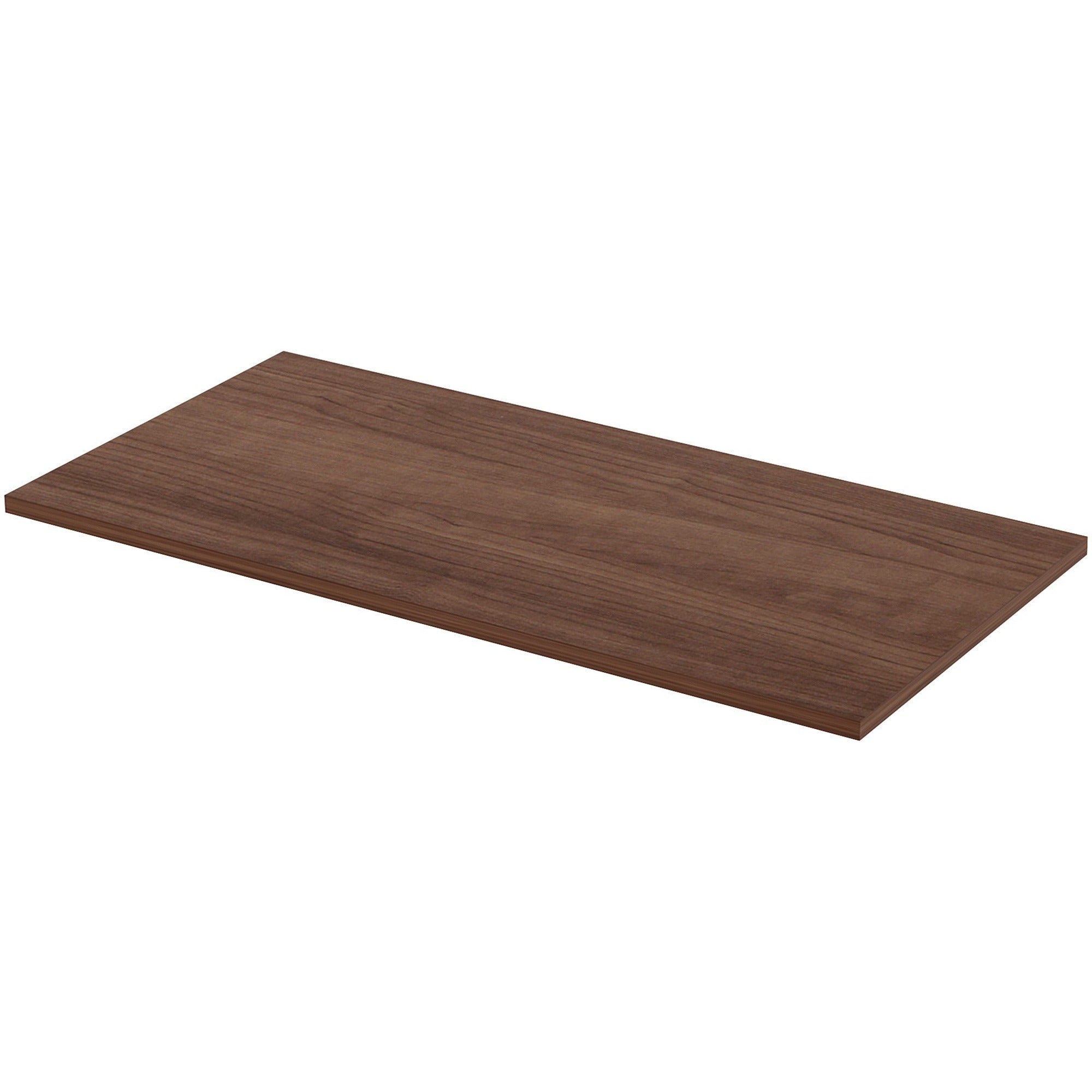 lorell-relevance-series-tabletop-for-table-topwalnut-rectangle-laminated-top-48-table-top-length-x-24-table-top-width-x-1-table-top-thickness-assembly-required-1-each_llr59638 - 1
