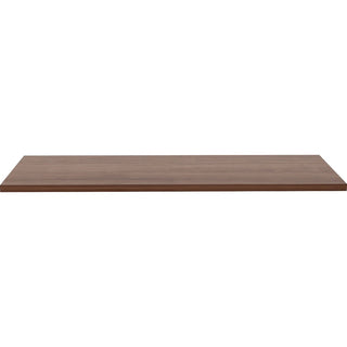 Lorell Relevance Series Tabletop - For - Table TopWalnut Rectangle, Laminated Top - 48" Table Top Length x 24" Table Top Width x 1" Table Top Thickness - Assembly Required - 1 Each
