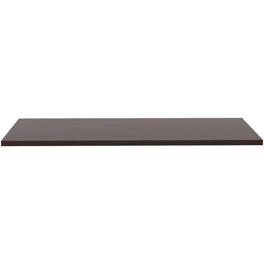 Lorell Training Tabletop - For - Table TopEspresso Rectangle, Laminated Top - Adjustable Height - 48" Table Top Length x 24" Table Top Width x 1" Table Top Thickness - Assembly Required - 1 Each