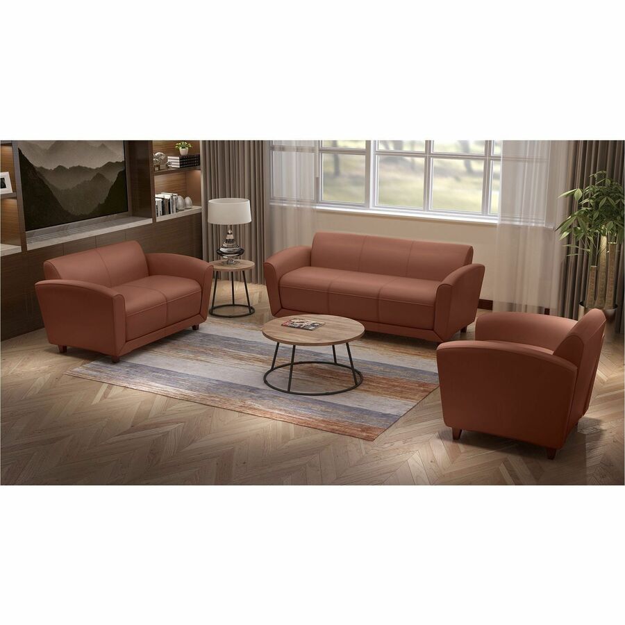 Lorell Accession Reception Sofa - 34.5" x 75" x 31.1" - 1 Each