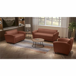 Lorell Accession Reception Sofa - 34.5" x 75" x 31.1" - 1 Each
