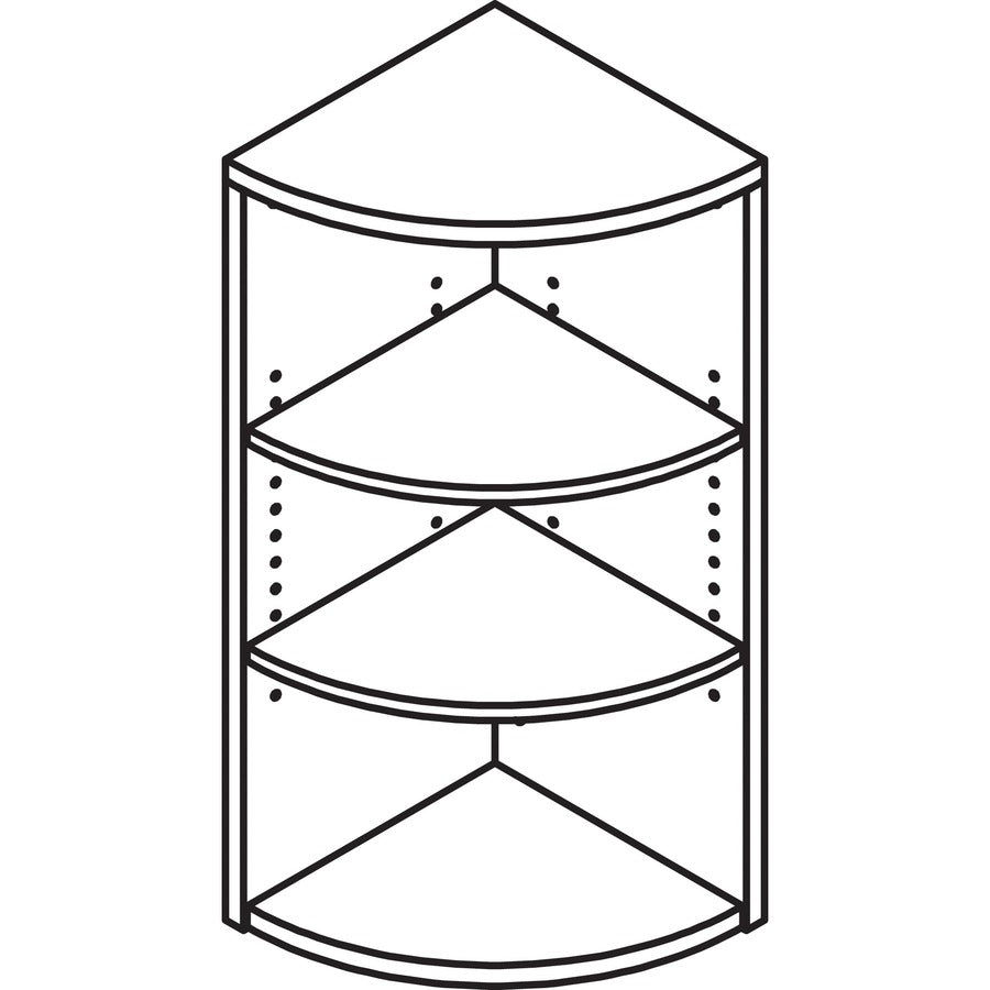 lorell-essentials-series-hutch-end-corner-bookcase-36-height-x-148-width-x-148-depthfloor-mahogany-laminate-polyvinyl-chloride-pvc-1-each_llr69891 - 4