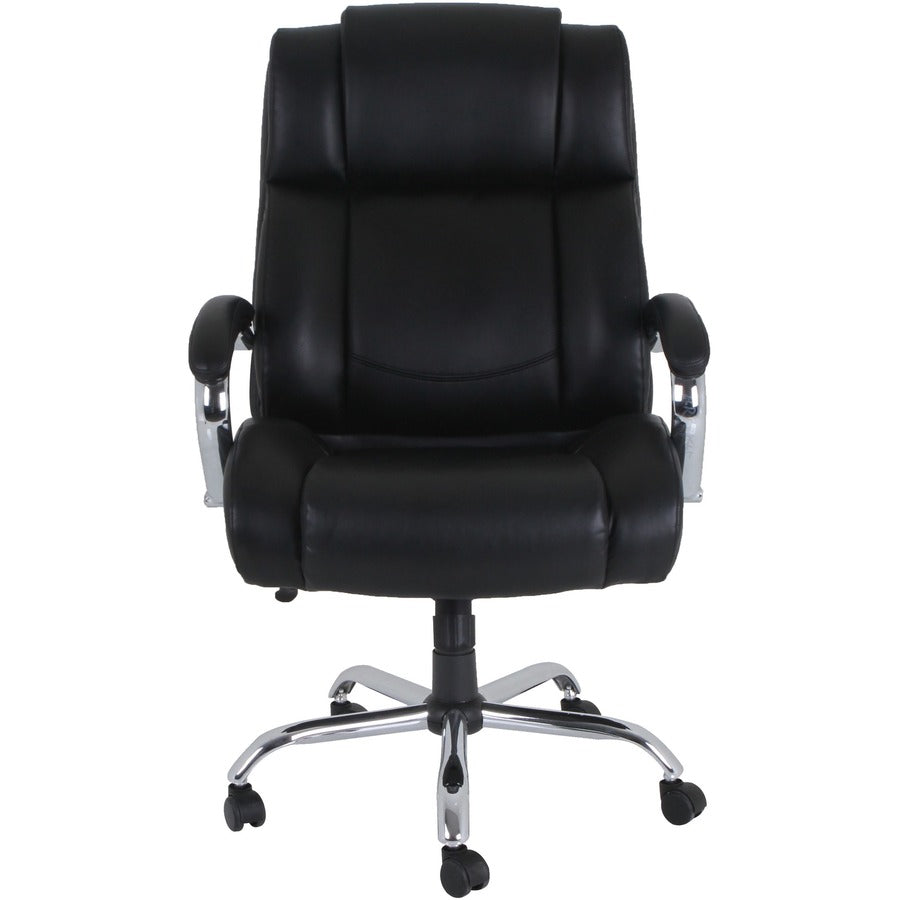 Lorell Big & Tall Chair with UltraCoil Comfort - Black - 1 Each