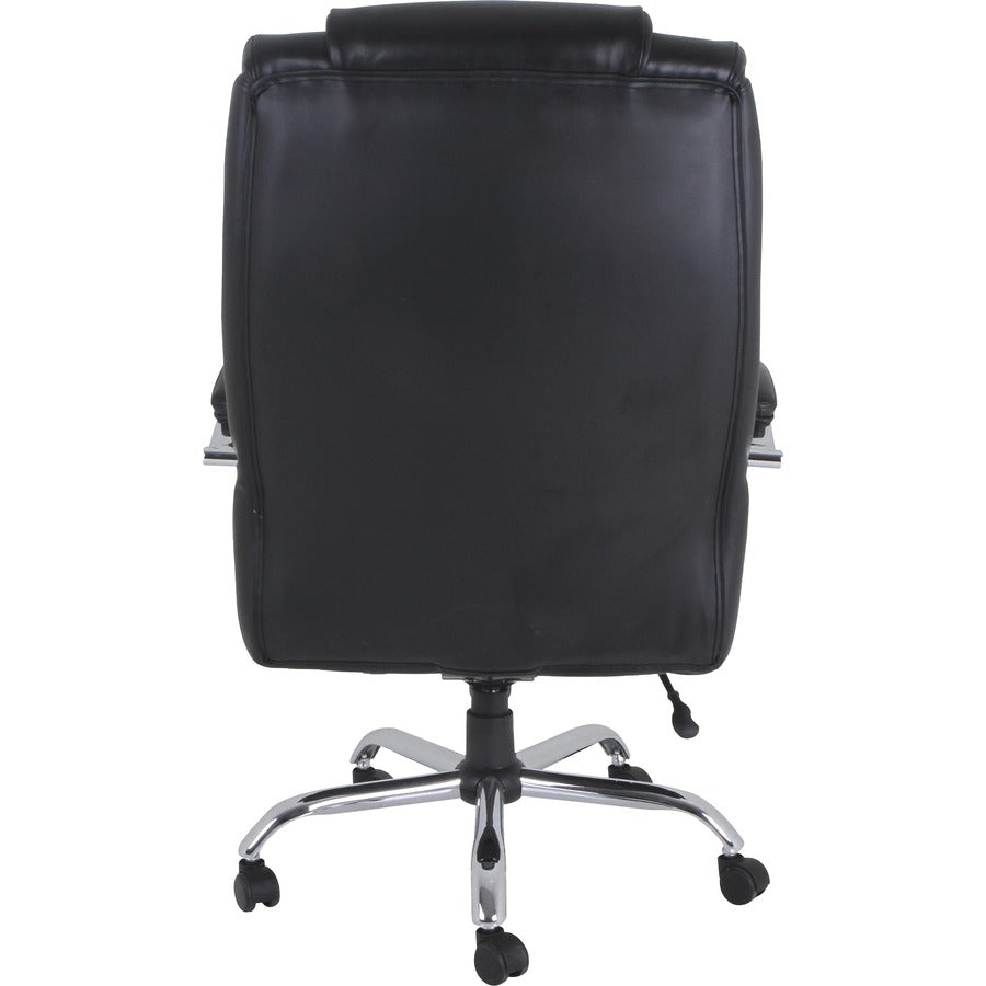 Lorell Big & Tall Chair with UltraCoil Comfort - Black - 1 Each