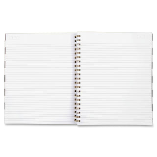 cambridge-hardcover-wirebound-notebook-160-pages-twin-wirebound-both-side-ruling-surface-ruled-11-x-8-7-8-black-&-white-stripe-cover-hard-cover-dual-sided-1-each_mea59010 - 3