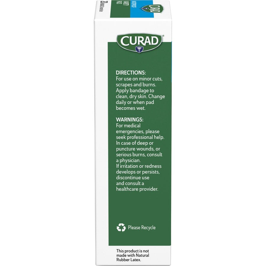 Curad Assorted Waterproof Transparent Bandages - 20/Box - Transparent - Polyurethane
