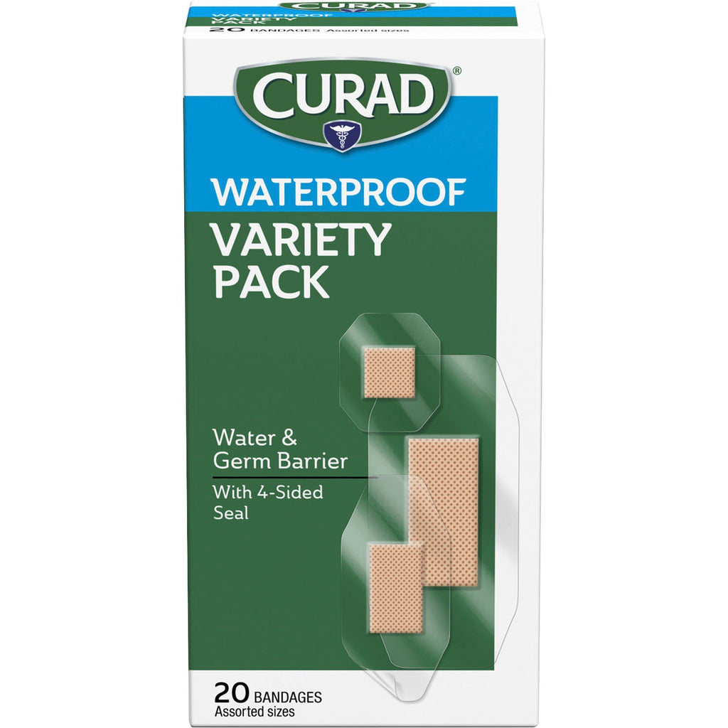 curad-assorted-waterproof-transparent-bandages-20-box-transparent-polyurethane_miicur5108 - 1