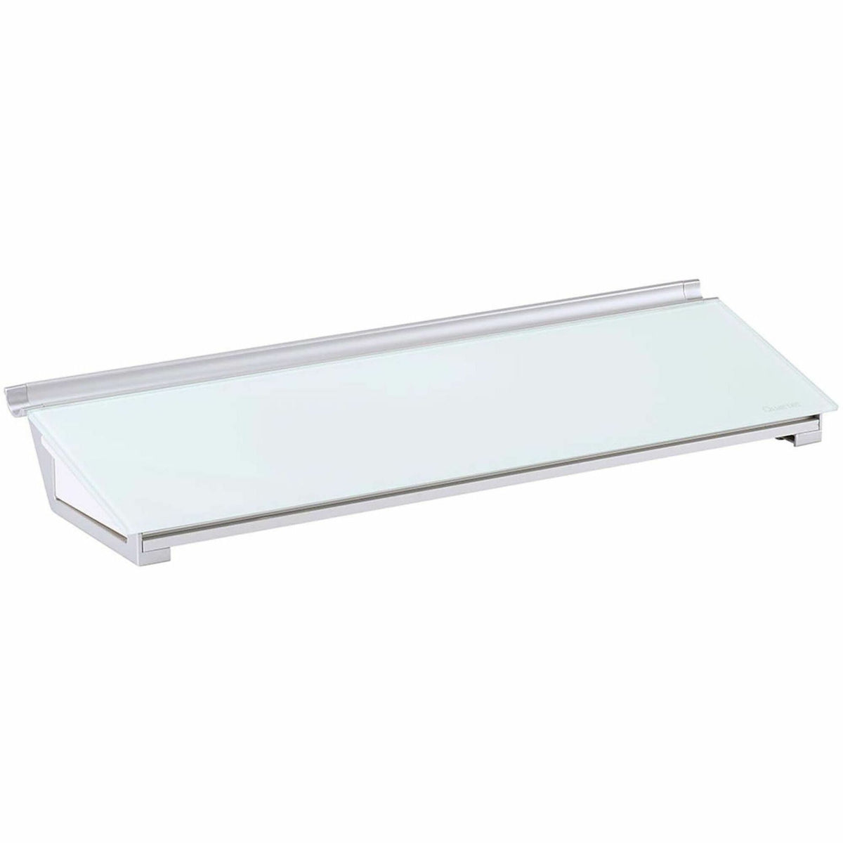 Glass Dry Erase Desktop Computer Pad, 18 x 6, White Surface