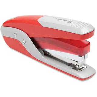 Quick Touch Stapler Value Pack, 28-Sheet Capacity, Red/Silver