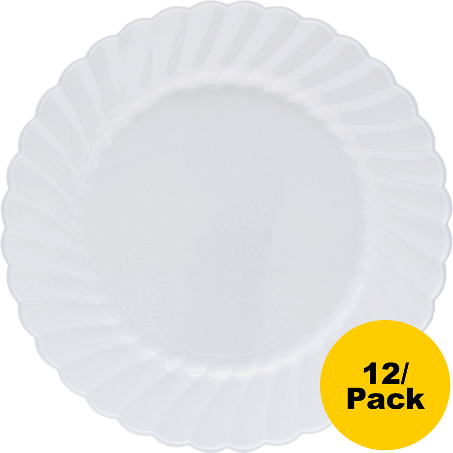 classicware-6-heavyweight-plates-picnic-party-disposable-white-plastic-body-12-pack_wnarscw61512w - 3