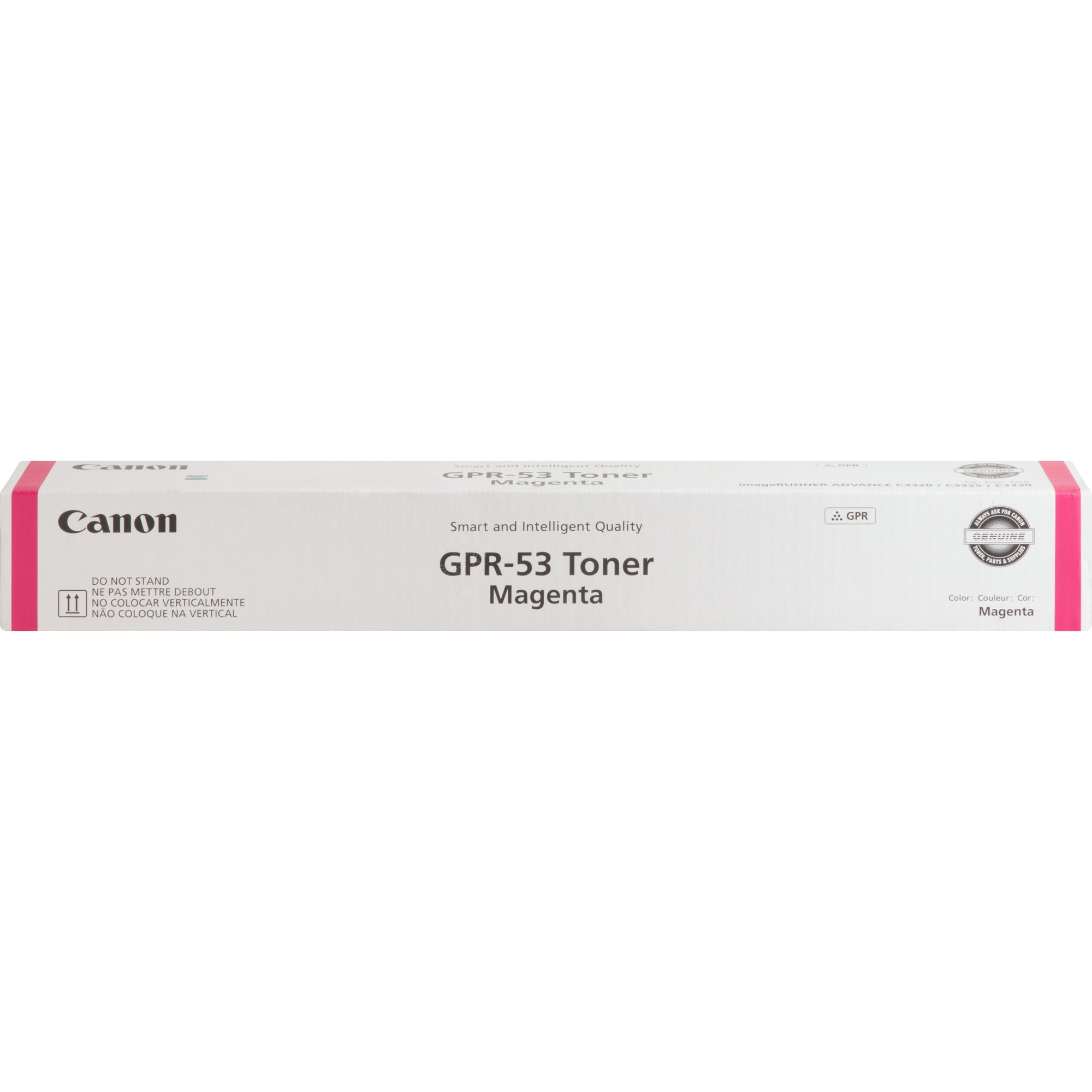 Canon GPR-53 Original Laser Toner Cartridge - Magenta - 1 Each - 19000 Pages