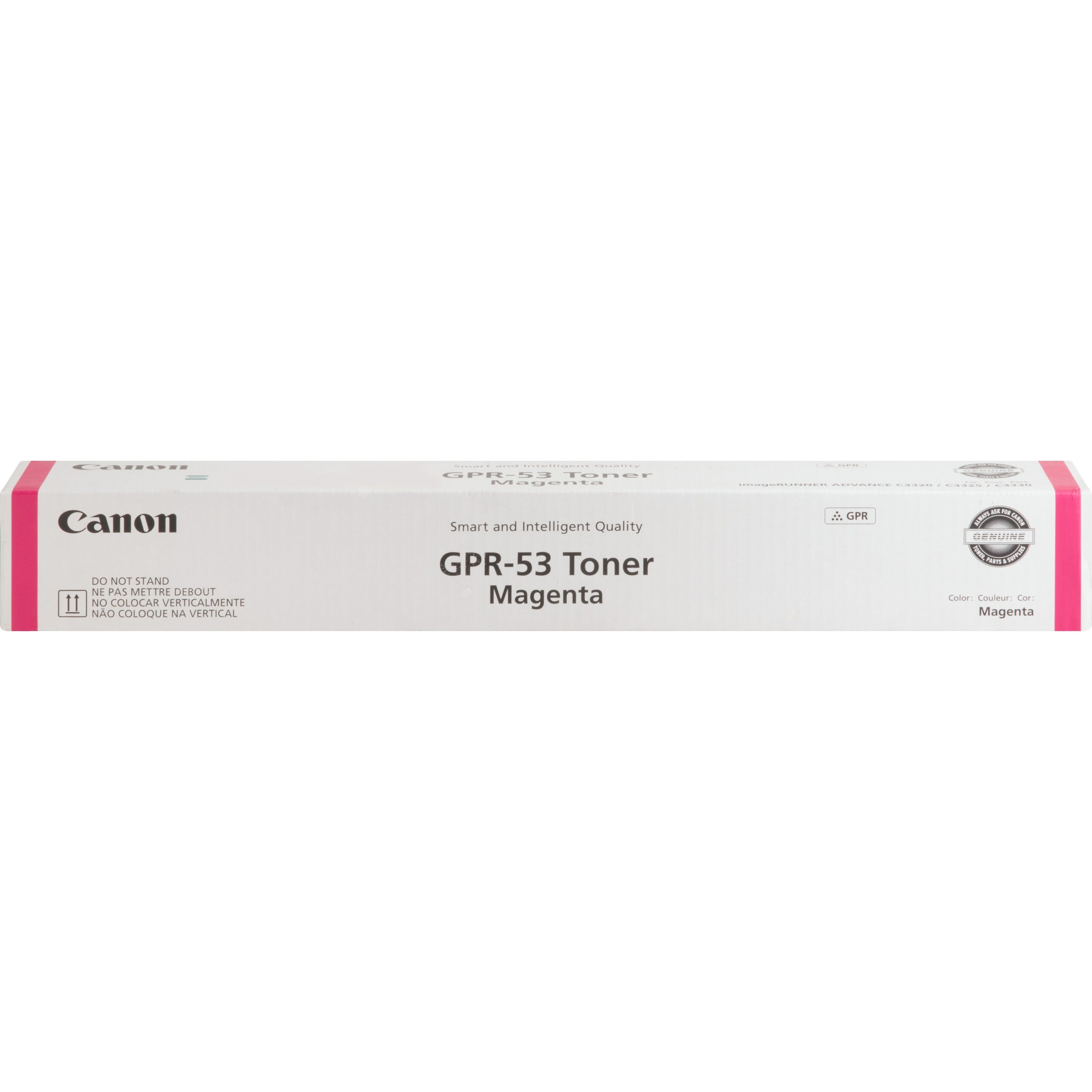 Canon GPR-53 Original Laser Toner Cartridge - Magenta - 1 Each - 19000 Pages