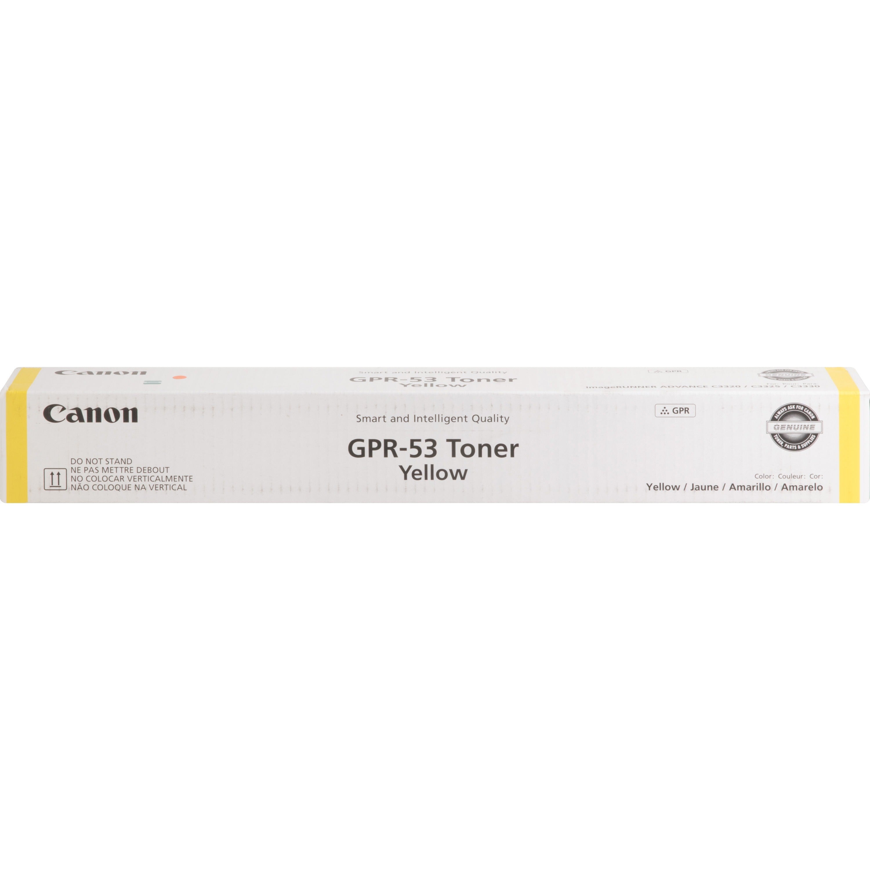 canon-gpr-53-original-laser-toner-cartridge-yellow-1-each-19000-pages_cnmgpr53y - 1