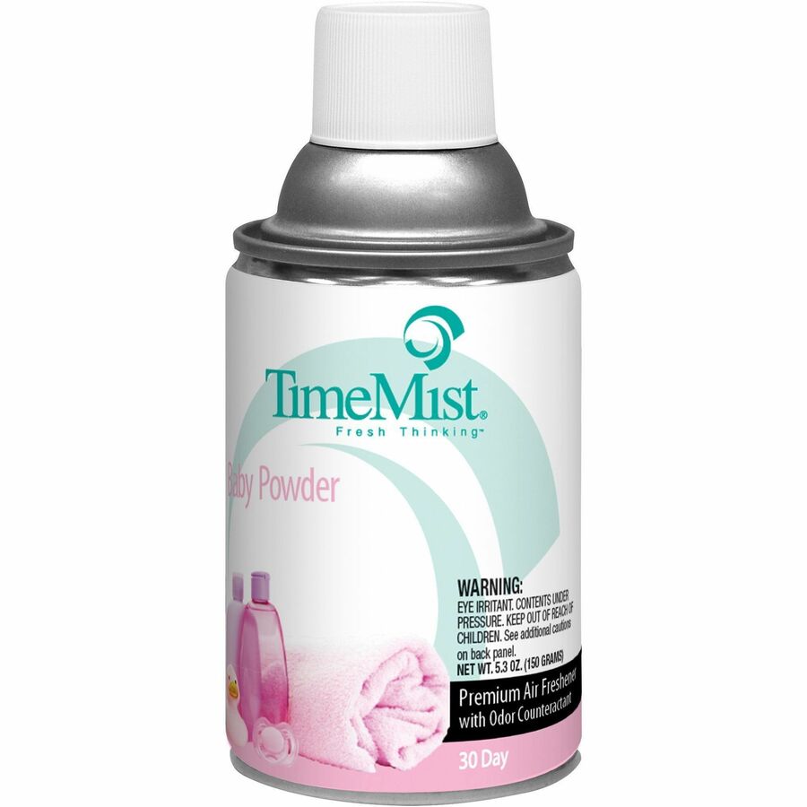timemist-metered-30-day-baby-powder-scent-refill-spray-6000-ft-53-fl-oz-02-quart-baby-powder-30-day-12-carton-long-lasting-odor-neutralizer_tms1042686ct - 2