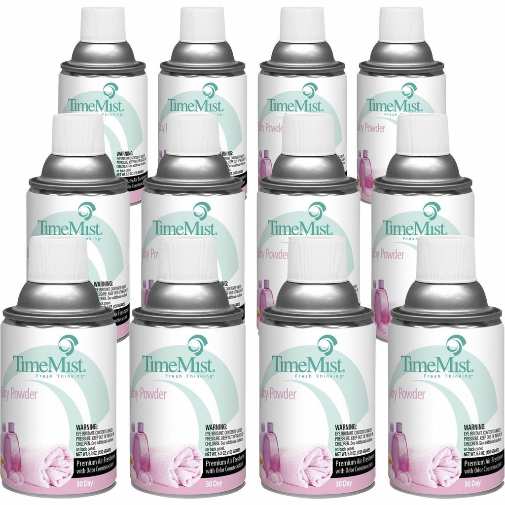 timemist-metered-30-day-baby-powder-scent-refill-spray-6000-ft-53-fl-oz-02-quart-baby-powder-30-day-12-carton-long-lasting-odor-neutralizer_tms1042686ct - 1