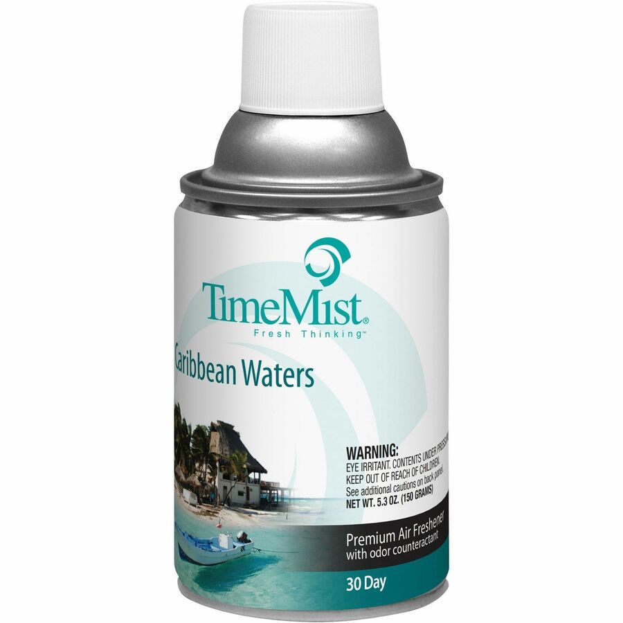 timemist-metered-30-day-caribbean-waters-scent-refill-spray-6000-ft-66-fl-oz-02-quart-caribbean-waters-30-day-12-carton-long-lasting-odor-neutralizer_tms1042756ct - 2