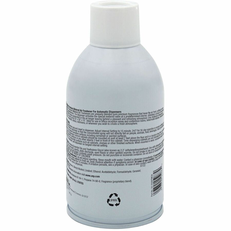 TimeMist Metered 30-Day Citrus Scent Refill - Spray - 6000 ft - 6.6 fl oz (0.2 quart) - Citrus - 30 Day - 12 / Carton - Long Lasting, Odor Neutralizer