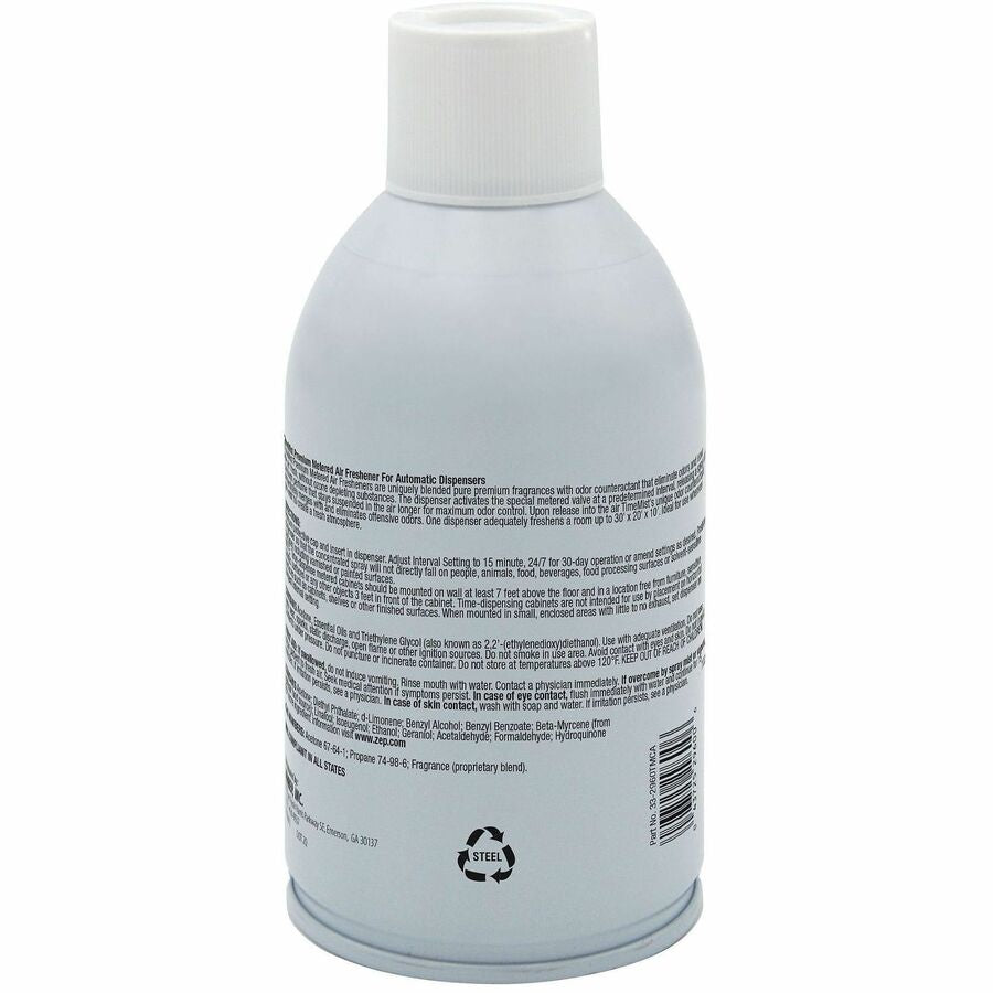 TimeMist Metered 30-Day Mango Scent Refill - Spray - 6000 ft - 6.6 fl oz (0.2 quart) - Mango - 30 Day - 12 / Carton - Long Lasting, Odor Neutralizer