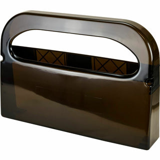 Plastic Half-Fold Toilet Seat Cover Dispenser, 16.05 x 3.15 x 11.3, Smoke