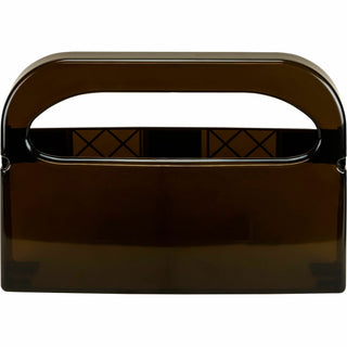 Plastic Half-Fold Toilet Seat Cover Dispenser, 16.05 x 3.15 x 11.3, Smoke
