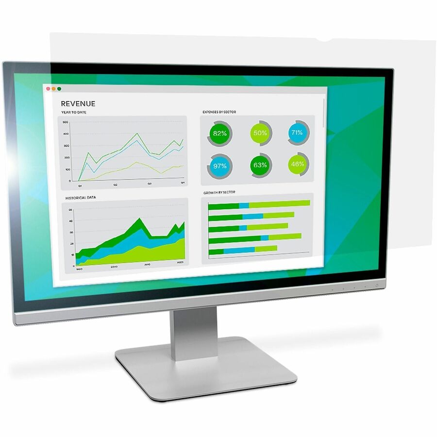 Antiglare Frameless Filter for 21.5" Widescreen Flat Panel Monitor, 16:9 Aspect Ratio
