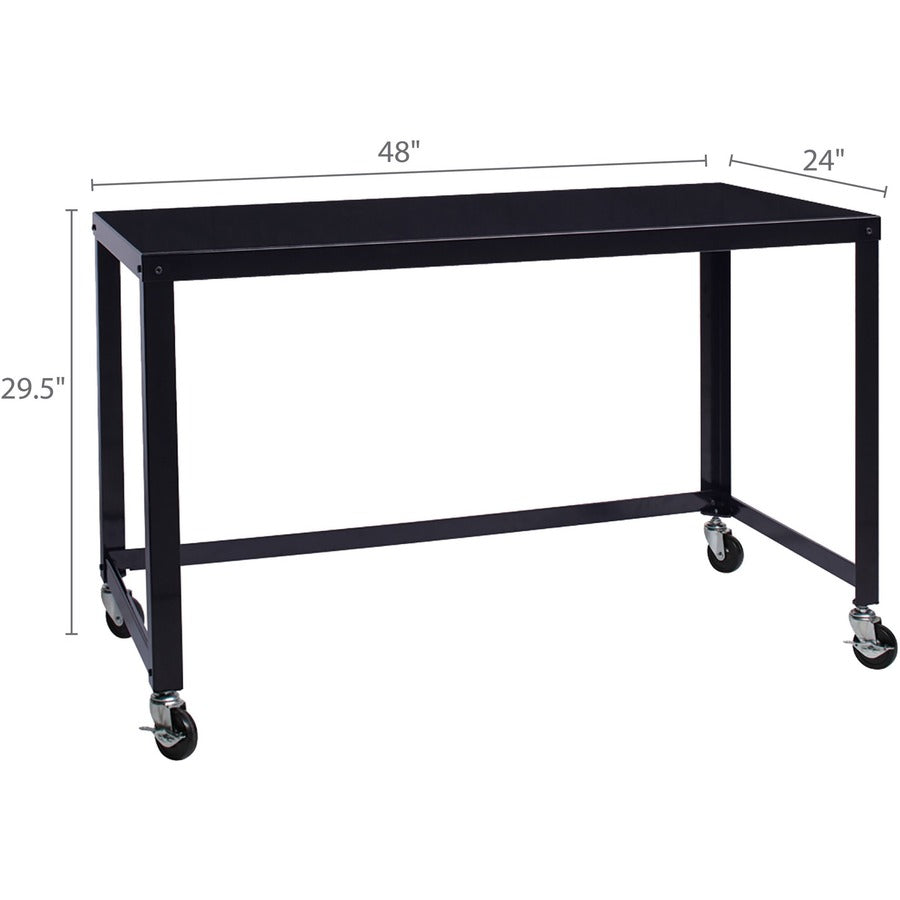 lorell-soho-personal-mobile-desk-for-table-toprectangle-top-x-48-table-top-width-x-23-table-top-depth-2950-height-assembly-required-black-1-each_llr34417 - 5