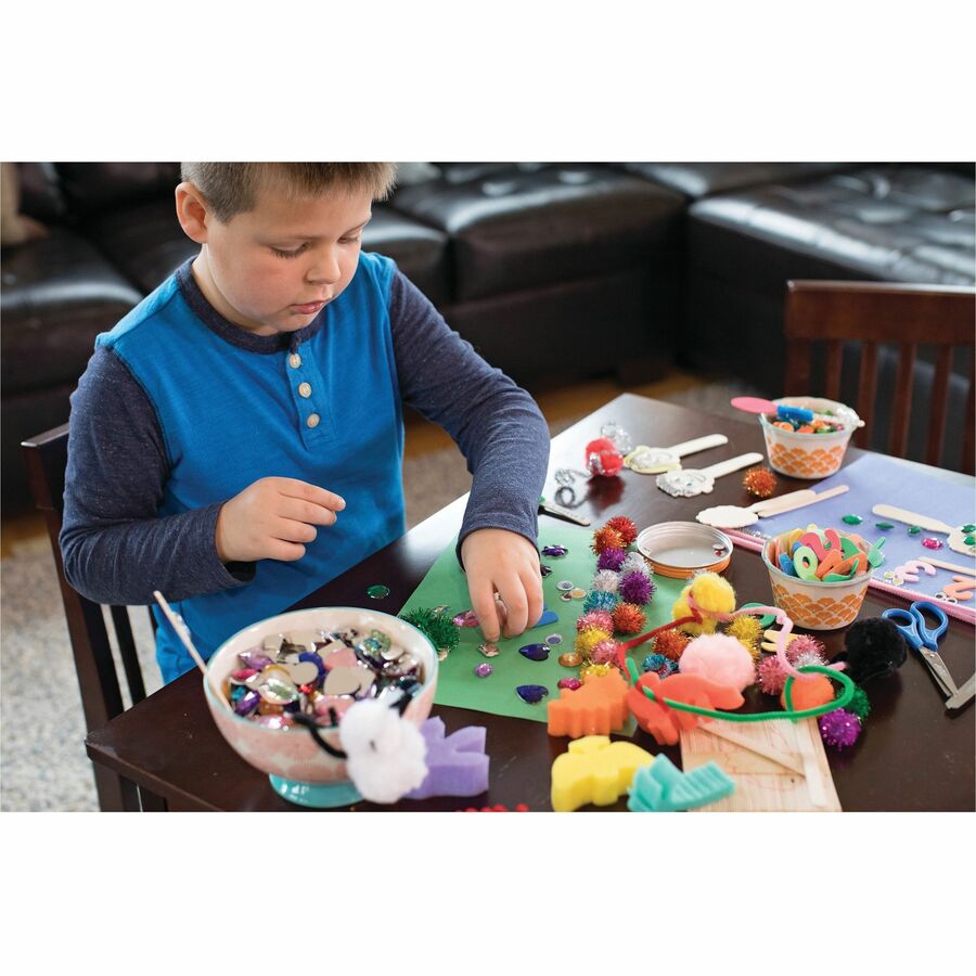 creativity-street-pom-pons-class-pack-classroom-recommended-for-3-year-300-pack-assorted_pacac815001 - 4