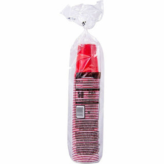 Solo 16 oz Plastic Cold Party Cups - 50 / Pack - 20 / Carton - Red - Polystyrene, Plastic - Party, Cold Drink