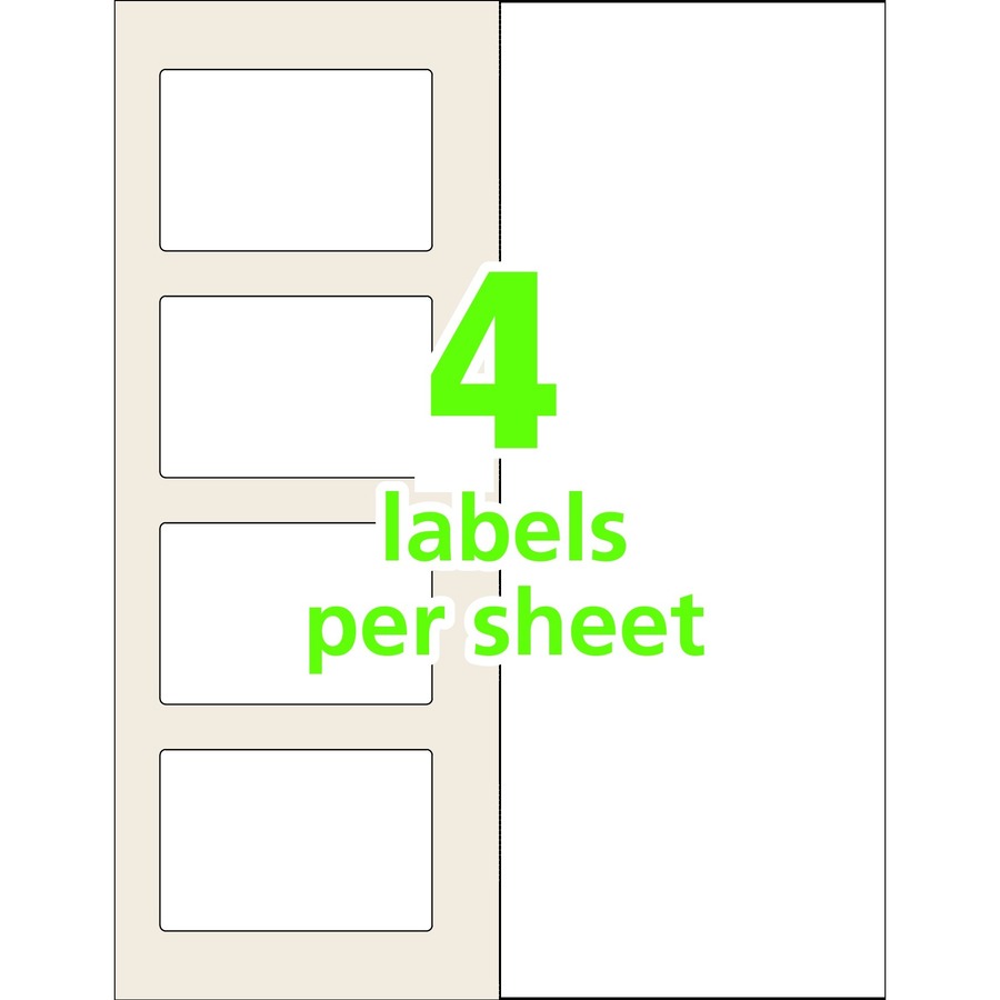 Avery Easy Align Self-Laminating ID Labels