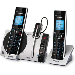 vtech-connect-to-cell-ds6771-3-dect-60-cordless-phone-black-silver-cordless-corded-1-x-phone-line-2-x-handset-speakerphone-answering-machine-hearing-aid-compatible_vteds67713 - 3