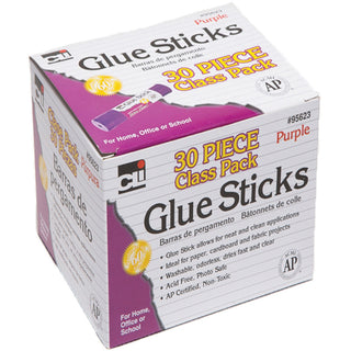 cli-glue-sticks-class-pack-028-oz-30-box-purple_leo95623 - 1