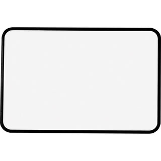 Sparco Dry-erase Lap Boards - 11" (0.9 ft) Width x 8" (0.7 ft) Height - White Surface - Plastic Frame - Rectangle - Magnetic - 24 / Box