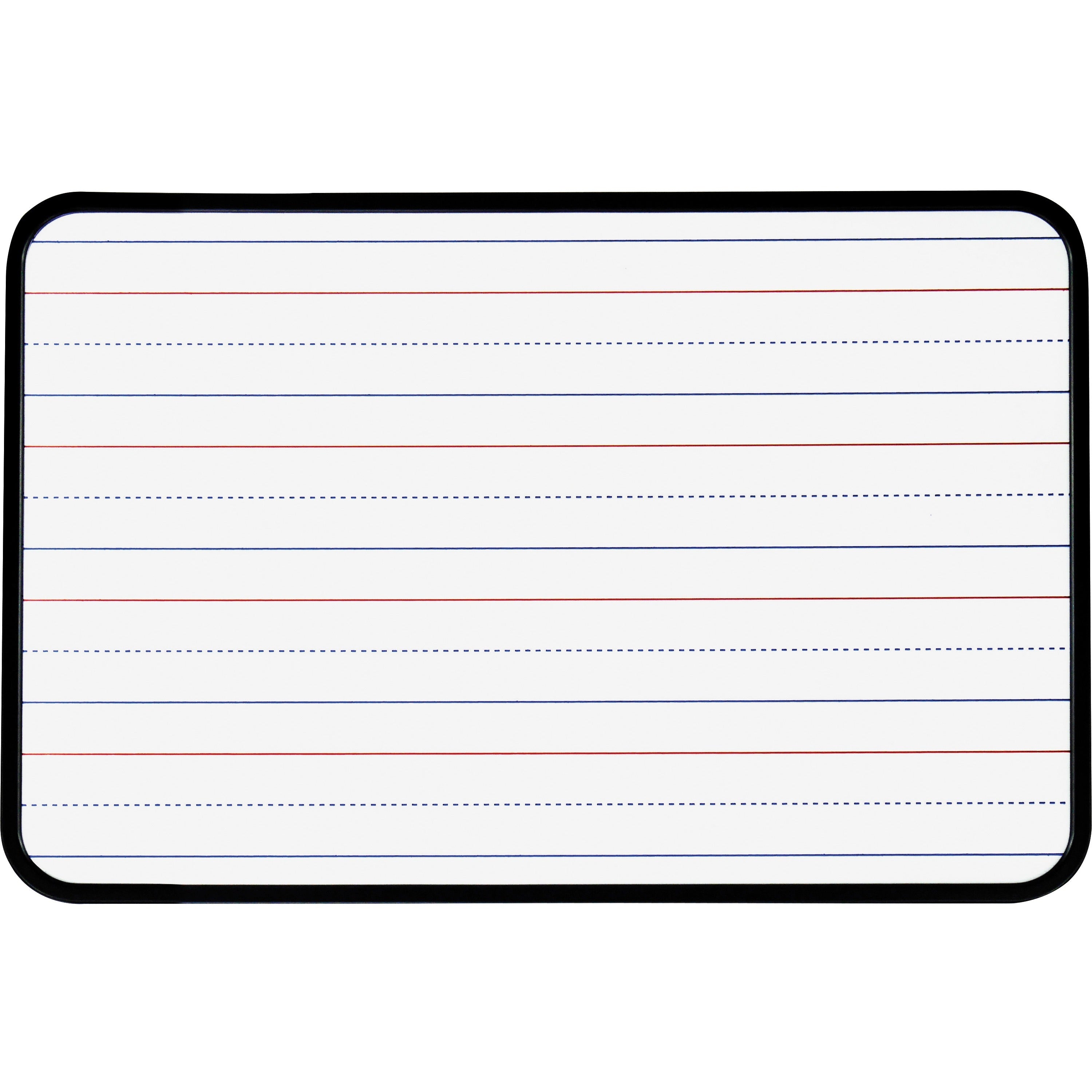 sparco-dry-erase-lap-boards-11-09-ft-width-x-8-07-ft-height-white-surface-plastic-frame-rectangle-magnetic-24-box_spr99818 - 3