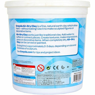 Crayola Air-Dry Clay - Sculpture - 1 Each - Terra Cotta